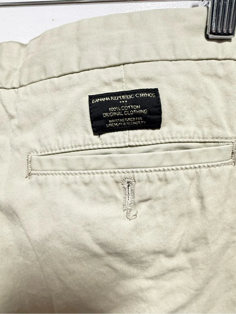 Banana Republic Light Cream Chinos